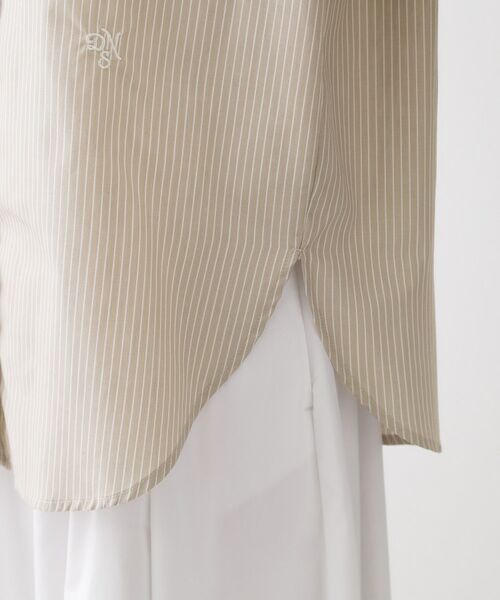 Dessin / デッサン シャツ・ブラウス | 高密度ストライプシャツ | 詳細18