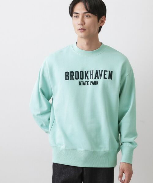 Dessin / デッサン スウェット | オーガニック裏毛スウェット(ミントグリーン(021))