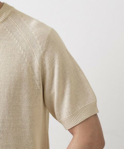 Dessin / デッサン ニット・セーター | ペーパーブレンドニットTシャツ | 詳細13