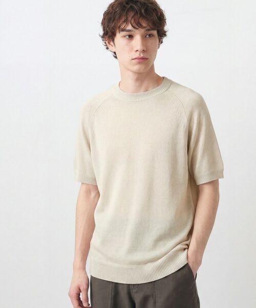 Dessin / デッサン ニット・セーター | ペーパーブレンドニットTシャツ | 詳細17