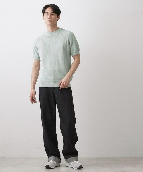 Dessin / デッサン ニット・セーター | ペーパーブレンドニットTシャツ | 詳細7