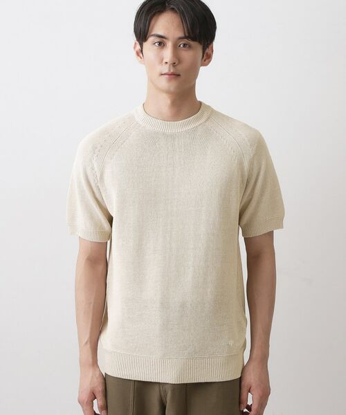Dessin / デッサン ニット・セーター | ペーパーブレンドニットTシャツ | 詳細9