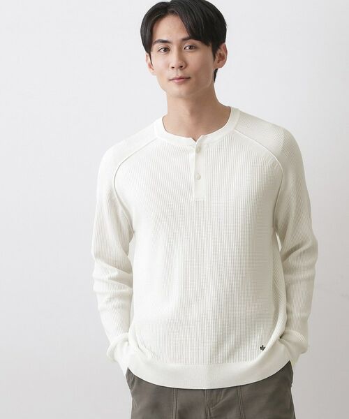 Dessin / デッサン ニット・セーター | コットンワッフルニット | 詳細1
