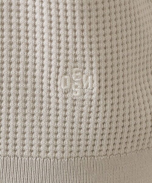 Dessin / デッサン ニット・セーター | コットンワッフルニット | 詳細12