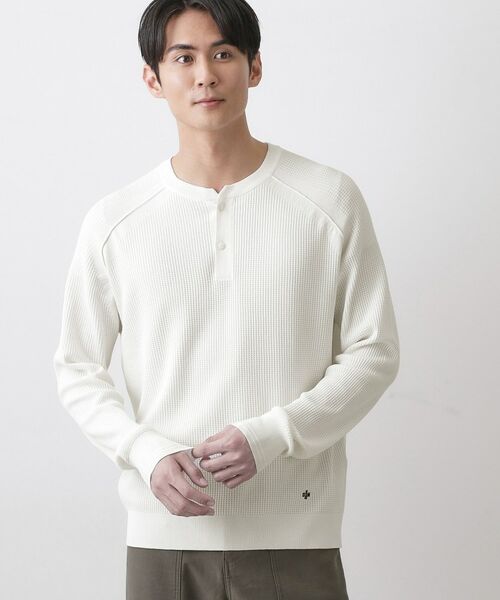 Dessin / デッサン ニット・セーター | コットンワッフルニット | 詳細2