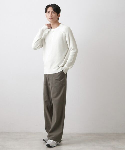 Dessin / デッサン ニット・セーター | コットンワッフルニット | 詳細4