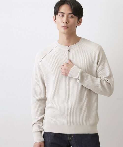 Dessin / デッサン ニット・セーター | コットンワッフルニット | 詳細9