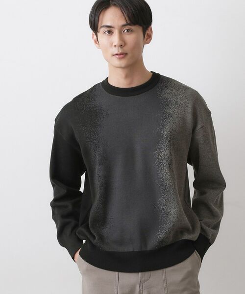 Dessin / デッサン ニット・セーター | グラデーションニット（チャコールグレー(014)）