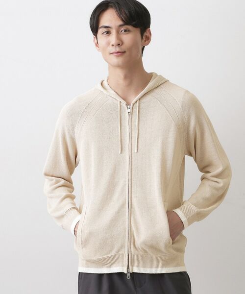 Dessin / デッサン カーディガン・ボレロ | ペーパーブレンドジップカーデ | 詳細1