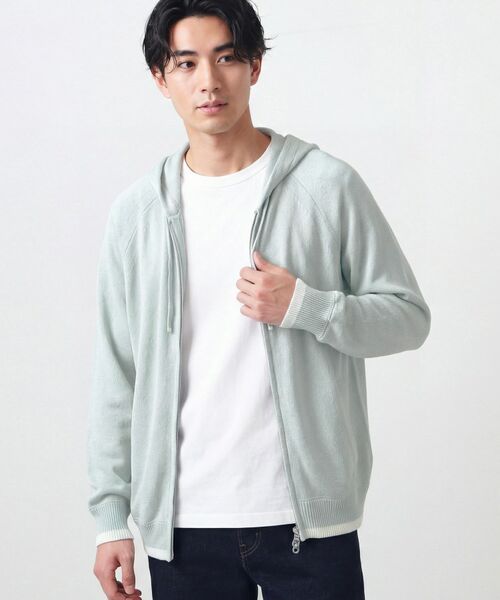 Dessin / デッサン カーディガン・ボレロ | ペーパーブレンドジップカーデ | 詳細10