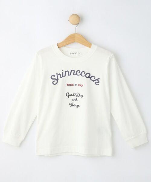 Dessin / デッサン Tシャツ | オーガニックコットンロングTシャツ（ホワイト(601)）