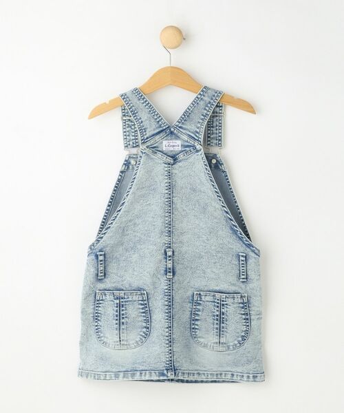 Dessin / デッサン ロング・マキシ丈ワンピース | ハイストレッチデニムジャンパースカート | 詳細2