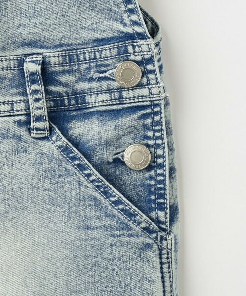 Dessin / デッサン ロング・マキシ丈ワンピース | ハイストレッチデニムジャンパースカート | 詳細6