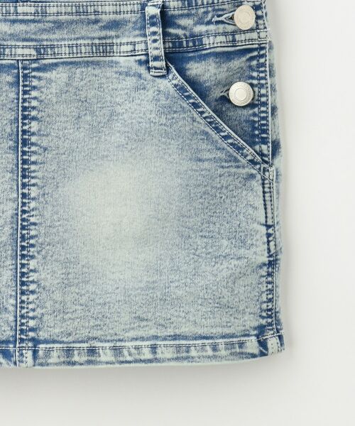 Dessin / デッサン ロング・マキシ丈ワンピース | ハイストレッチデニムジャンパースカート | 詳細7