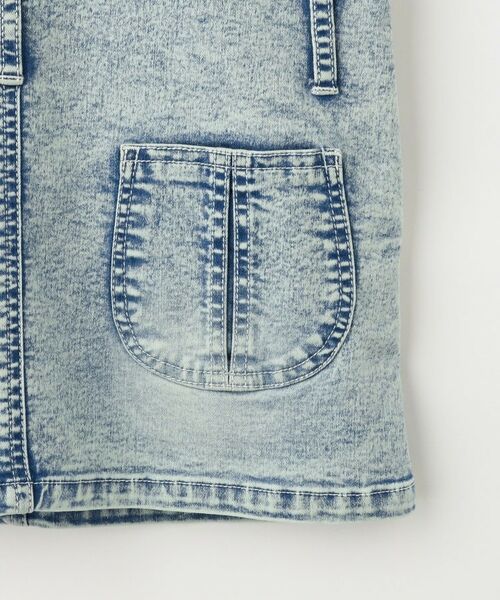 Dessin / デッサン ロング・マキシ丈ワンピース | ハイストレッチデニムジャンパースカート | 詳細9