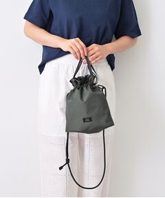 Dessin / デッサン ショルダーバッグ | マルチポケットドロストリング巾着バッグ