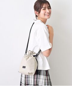Dessin / デッサン ショルダーバッグ | マルチポケットドロストリング巾着バッグ