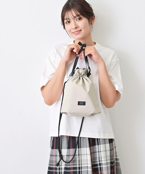 Dessin / デッサン ショルダーバッグ | マルチポケットドロストリング巾着バッグ | 詳細3