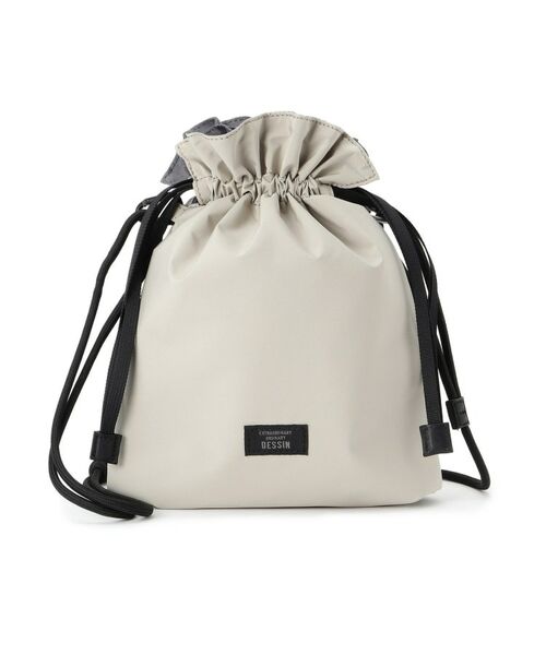 Dessin / デッサン ショルダーバッグ | マルチポケットドロストリング巾着バッグ | 詳細6