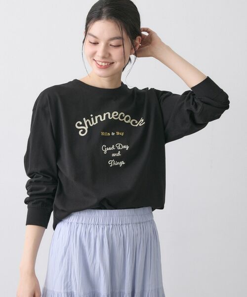 Dessin / デッサン カットソー | 【オーガニック天竺】ロゴロングTシャツ | 詳細10