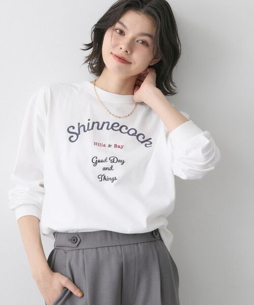 Dessin / デッサン カットソー | 【オーガニック天竺】ロゴロングTシャツ | 詳細14