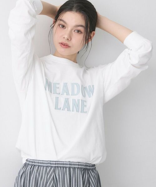 Dessin / デッサン カットソー | 【オーガニック天竺】ロゴロングTシャツ | 詳細2