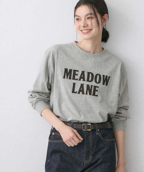 Dessin / デッサン カットソー | 【オーガニック天竺】ロゴロングTシャツ | 詳細6