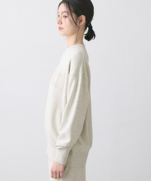 Dessin / デッサン スウェット | 【オーガニック裏毛】裏毛ロゴスウェット | 詳細10