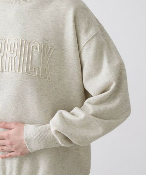 Dessin / デッサン スウェット | 【オーガニック裏毛】裏毛ロゴスウェット | 詳細13
