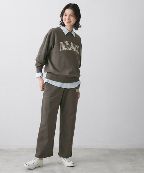 Dessin / デッサン スウェット | 【オーガニック裏毛】裏毛ロゴスウェット | 詳細3