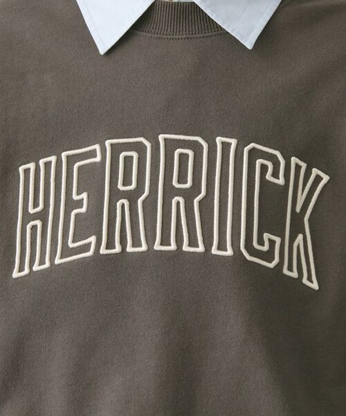 Dessin / デッサン スウェット | 【オーガニック裏毛】裏毛ロゴスウェット | 詳細4