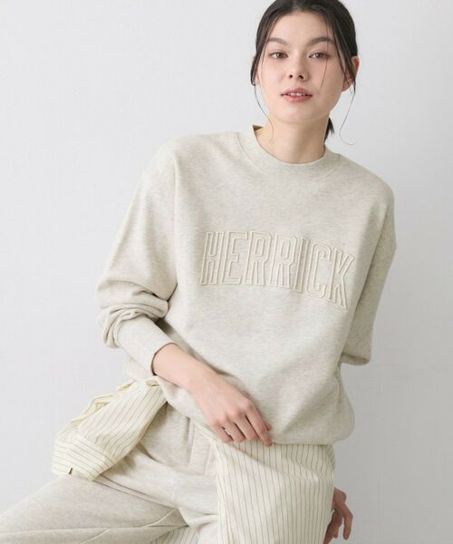 Dessin / デッサン スウェット | 【オーガニック裏毛】裏毛ロゴスウェット | 詳細5