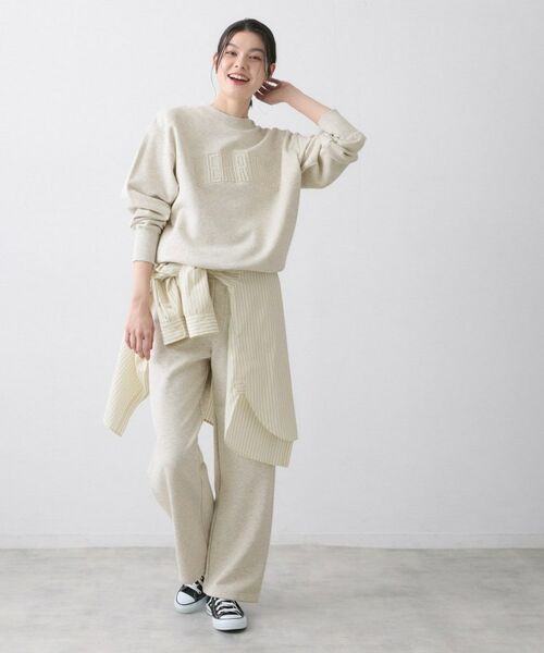 Dessin / デッサン スウェット | 【オーガニック裏毛】裏毛ロゴスウェット | 詳細6