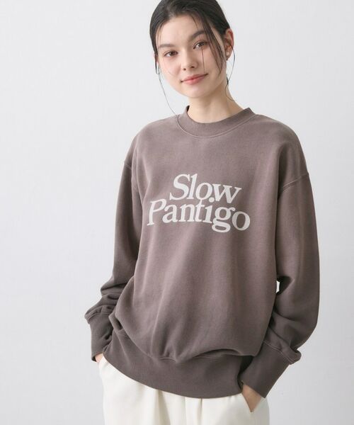 Dessin / デッサン スウェット | グラデ裏毛スウェット（チャコールグレー(014)）