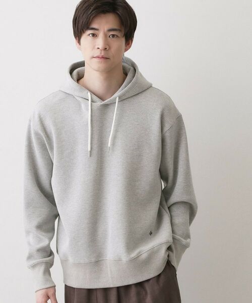 Dessin / デッサン スウェット | ワッフルフードスウェット（グレー(012)）