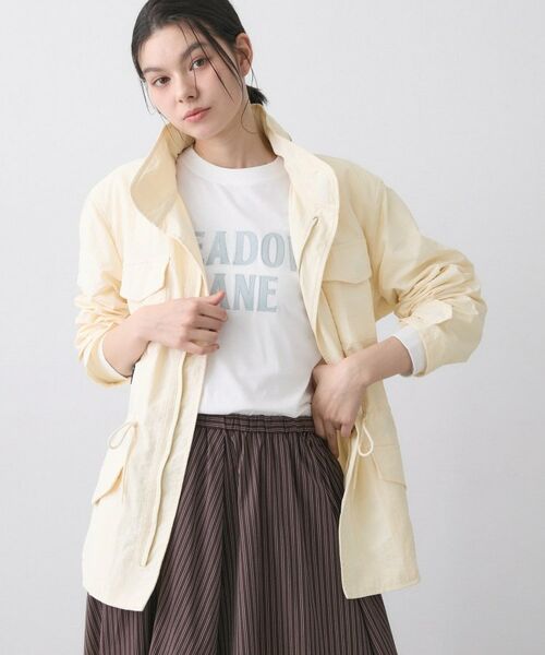 Dessin / デッサン レザーブルゾン・ジャケット | 【ユニセックス/撥水/2WAY】ライトジャケット | 詳細1