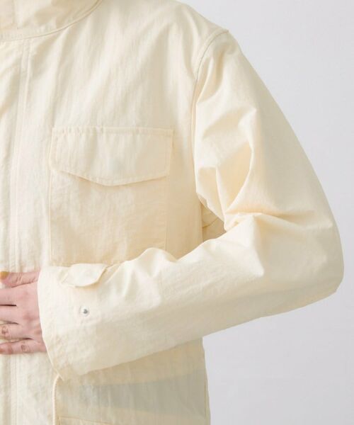 Dessin / デッサン レザーブルゾン・ジャケット | 【ユニセックス/撥水/2WAY】ライトジャケット | 詳細13