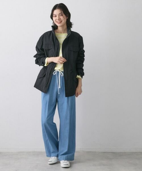 Dessin / デッサン レザーブルゾン・ジャケット | 【ユニセックス/撥水/2WAY】ライトジャケット | 詳細7