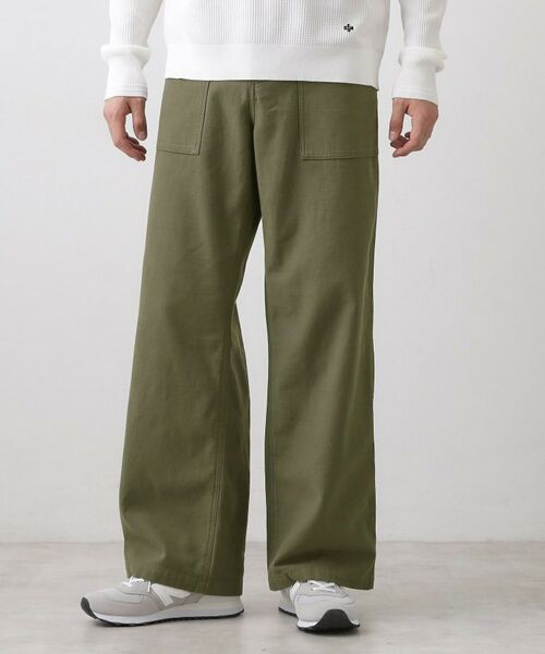 Dessin / デッサン パンツ | ベイカーツイルパンツ（カーキ(028)）