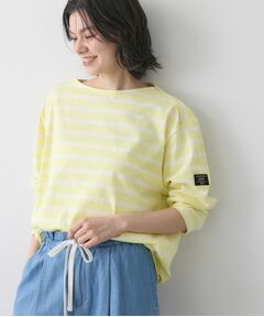 Dessin / デッサン カットソー | 【洗える】クルーネックボーダーカットソー