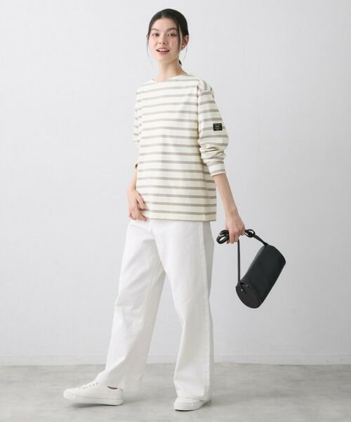 Dessin / デッサン カットソー | 【洗える】クルーネックボーダーカットソー | 詳細3