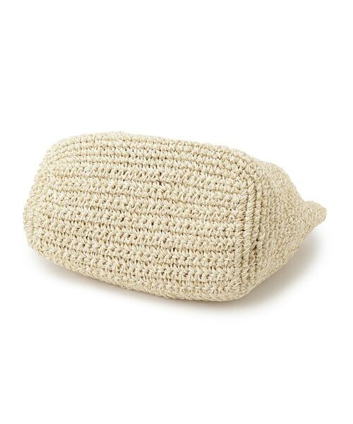 Dessin / デッサン トートバッグ | ペーパーメッシュ タッセル付き配色トート | 詳細12