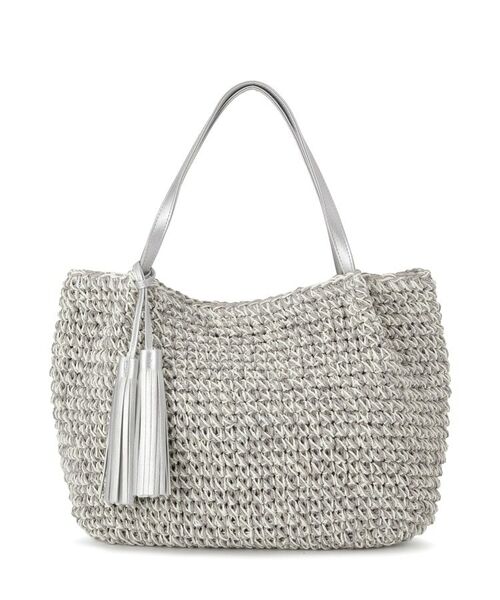 Dessin / デッサン トートバッグ | ペーパーメッシュ タッセル付き配色トート | 詳細7