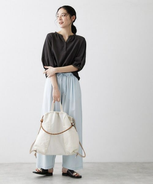 Dessin / デッサン トートバッグ | 【2WAY/A4収納可】カラーコードナップトートバッグ | 詳細2