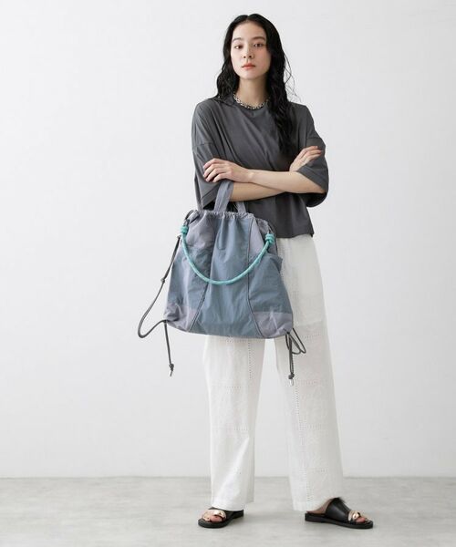 Dessin / デッサン トートバッグ | 【2WAY/A4収納可】カラーコードナップトートバッグ | 詳細6