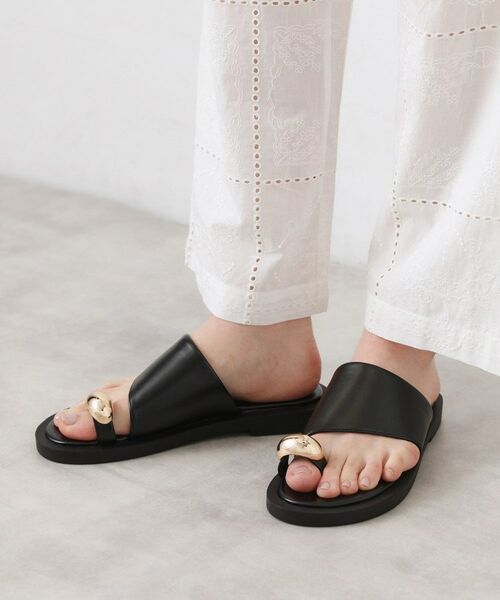 Dessin / デッサン サンダル | メタルアクセントサムリングサンダル | 詳細6