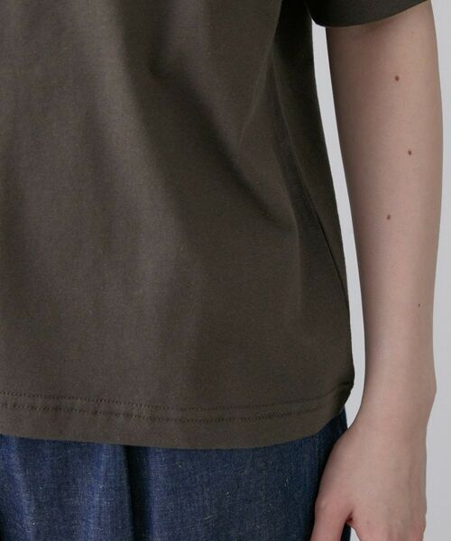 Dessin / デッサン カットソー | 【洗える】オーガニックコットンロゴTシャツ | 詳細15