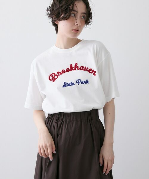 Dessin / デッサン カットソー | 【洗える】オーガニックコットンロゴTシャツ | 詳細2