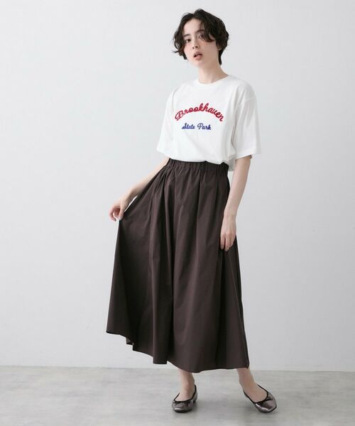 Dessin / デッサン カットソー | 【洗える】オーガニックコットンロゴTシャツ | 詳細3