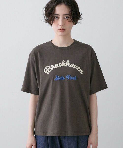 Dessin / デッサン カットソー | 【洗える】オーガニックコットンロゴTシャツ | 詳細9